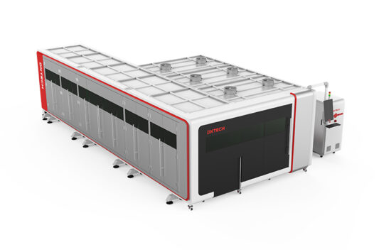 Máquina de corte láser de lámina y tubo con mesa de intercambio y protección SPT-Series
